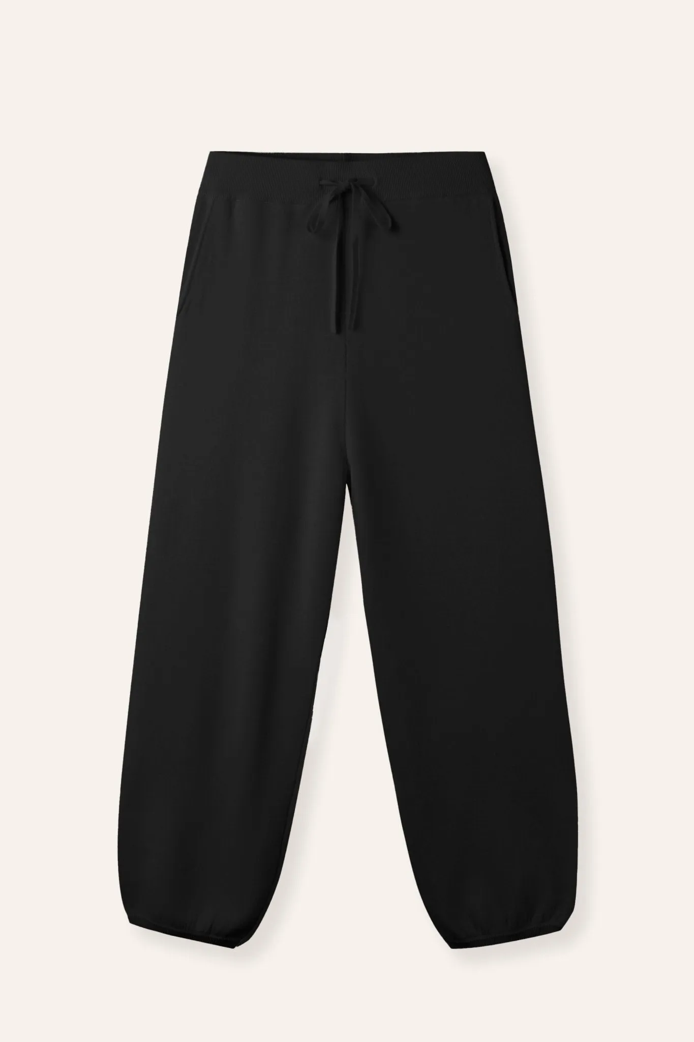 MILANO merino wool trackpants (Black)