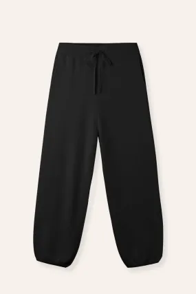 MILANO merino wool trackpants (Black)