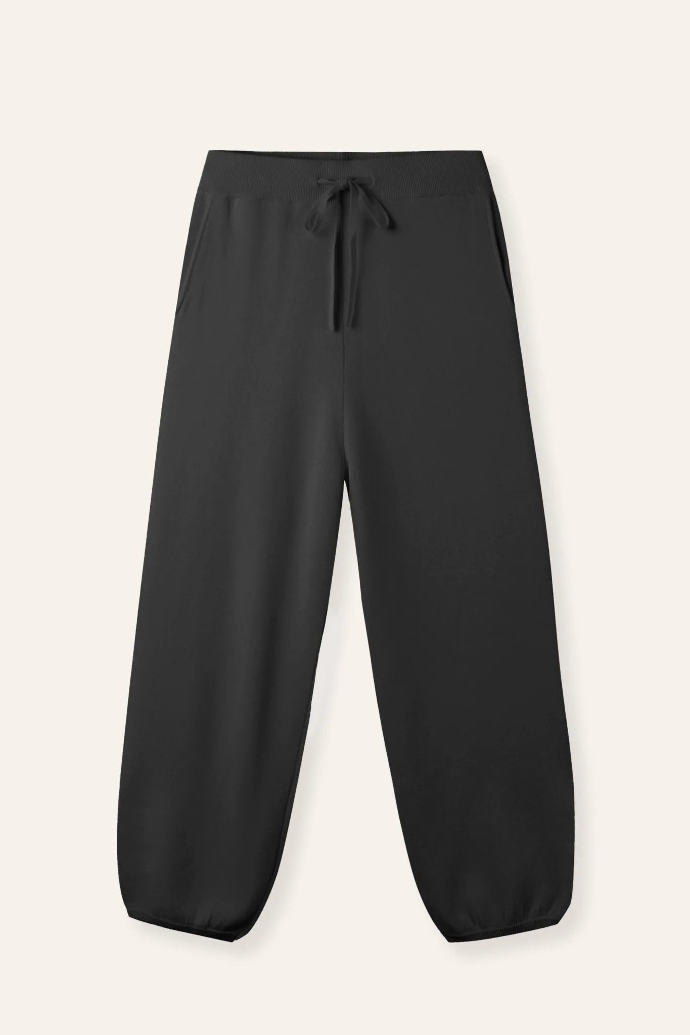 MILANO merino wool trackpants (dark grey)