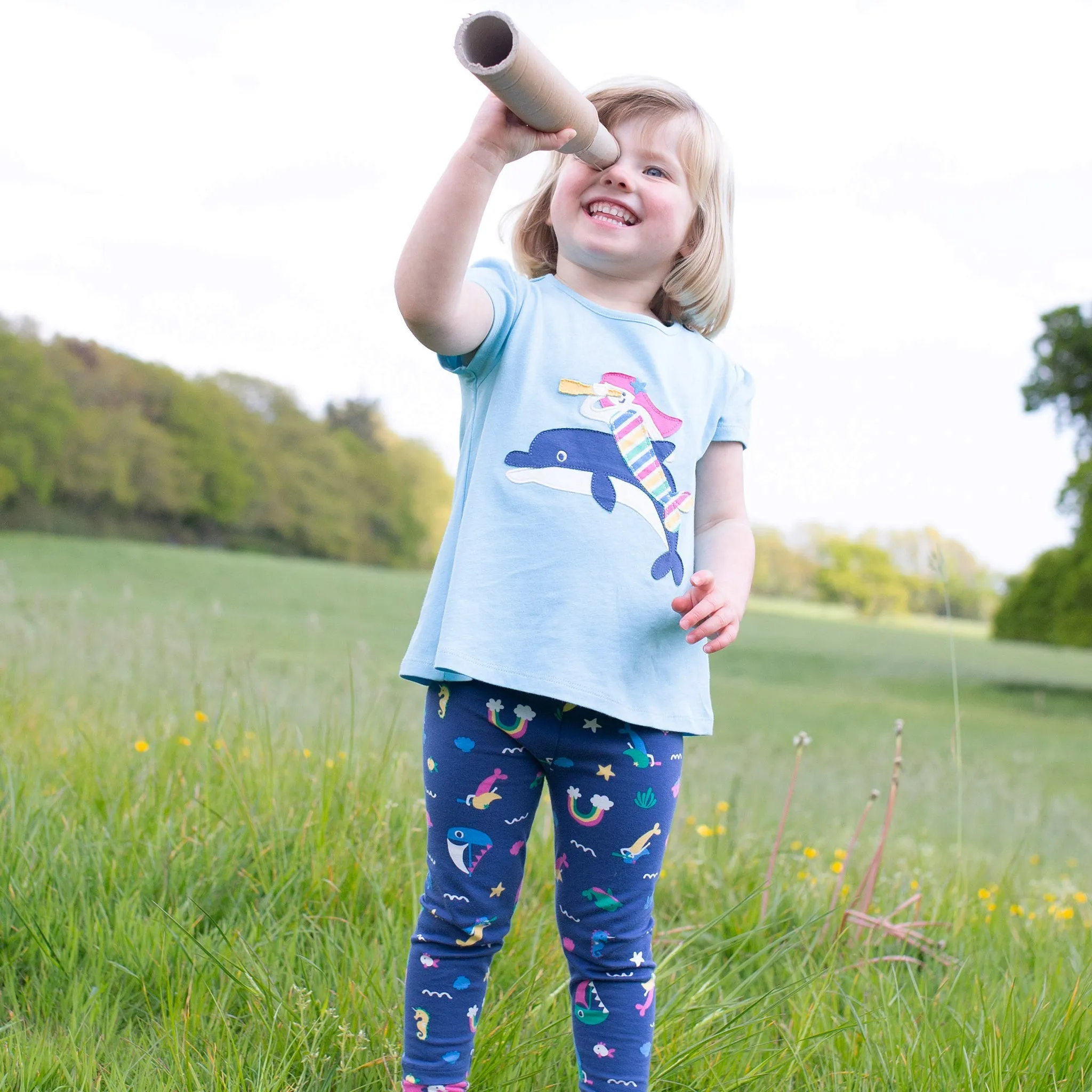 Mini land ahoy leggings