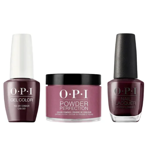 OPI Trio: P41 YES MY CONDOR CAN DO!