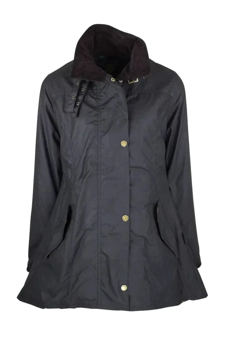 Oxford Blue Ladies Olivia Wax Jacket