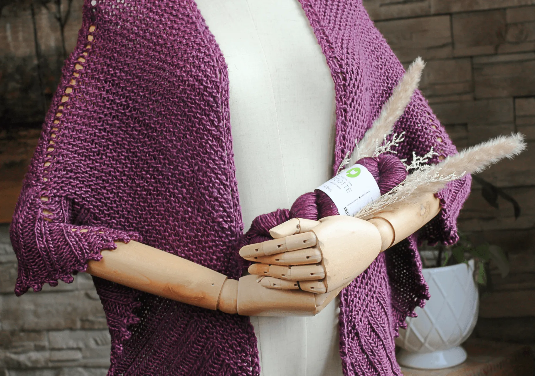 Palmer House Shawl FREE Knitting Pattern