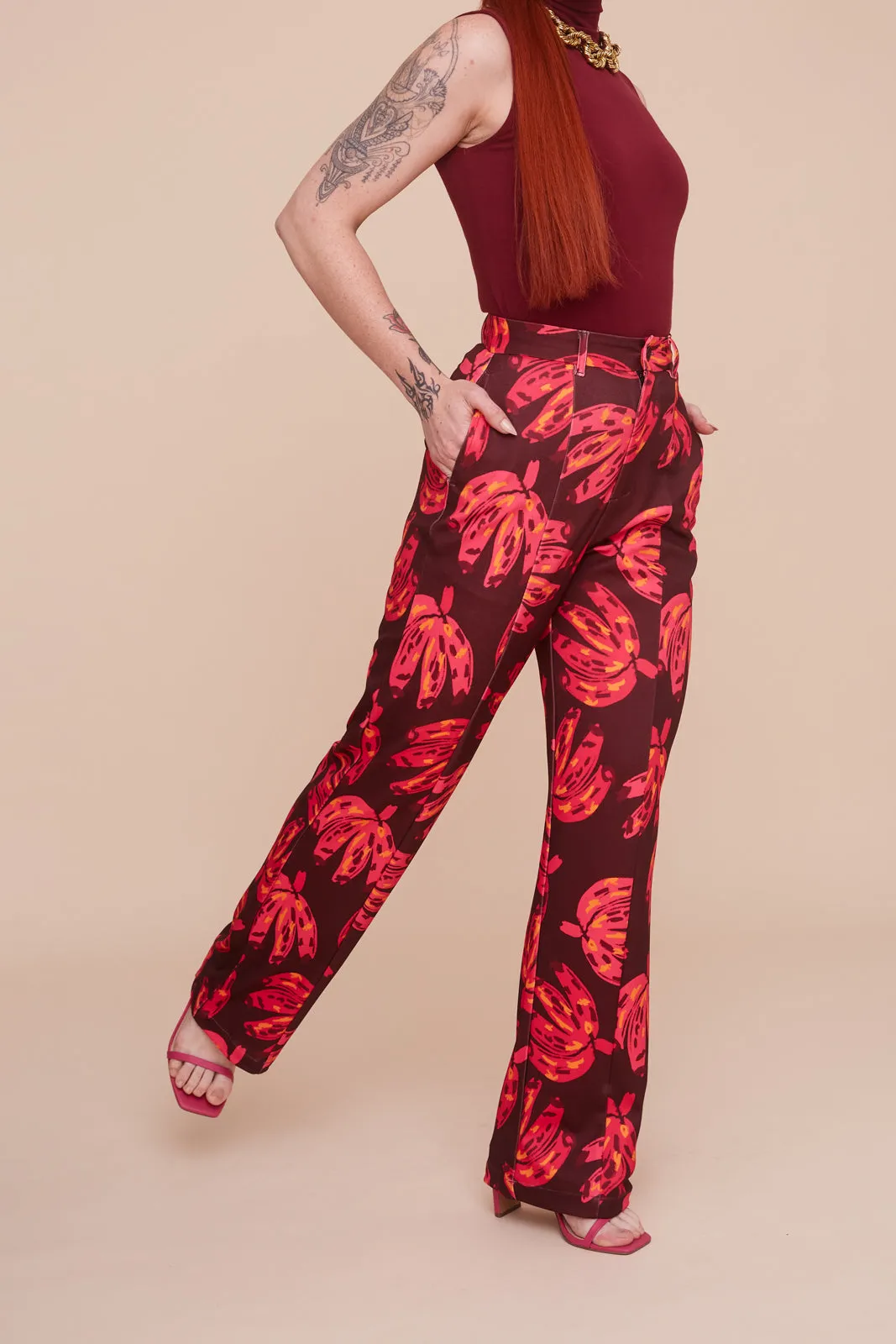 Passion Plantain Trousers (Final Sale)