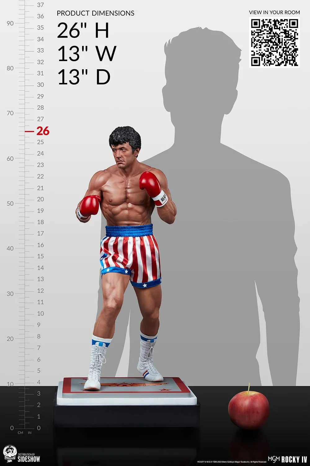 PRE-ORDER: PCS Collectibles Rocky IV 1:3 Scale Statue