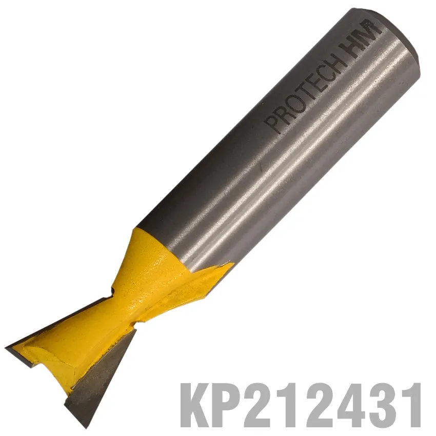 PRO-TECH DOVETAIL BIT 9/16' (14.3MM) X 1/2'  1/2' SHANK KP212431