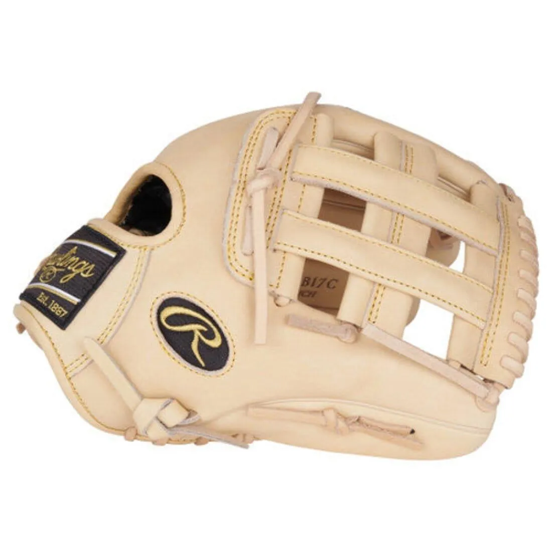 Rawlings Heart of the Hide Contour 12.25" Baseball Glove: PRORKB17C