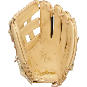 Rawlings Pro H Web with Adjustable Wrist 12 1/2" Heart of the Hide Contour Series Outfield Glove