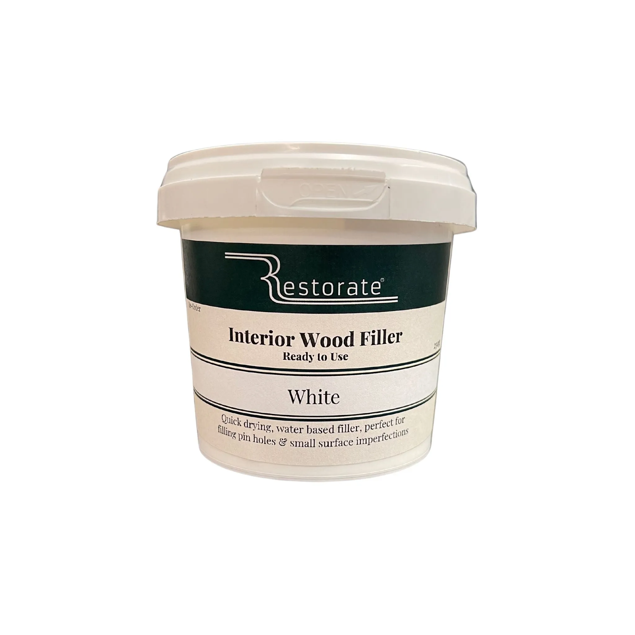 Restorate Interior Wood Filler White 250g