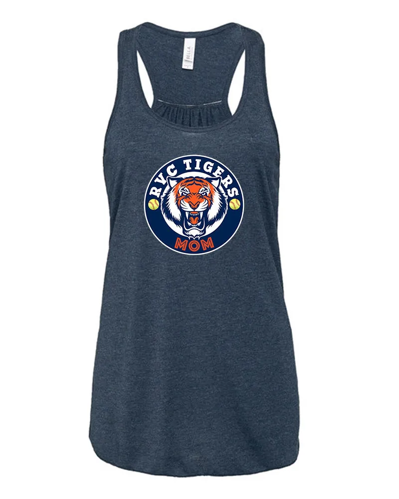 RVC Tigers Softball MOM Racerback Tank Top