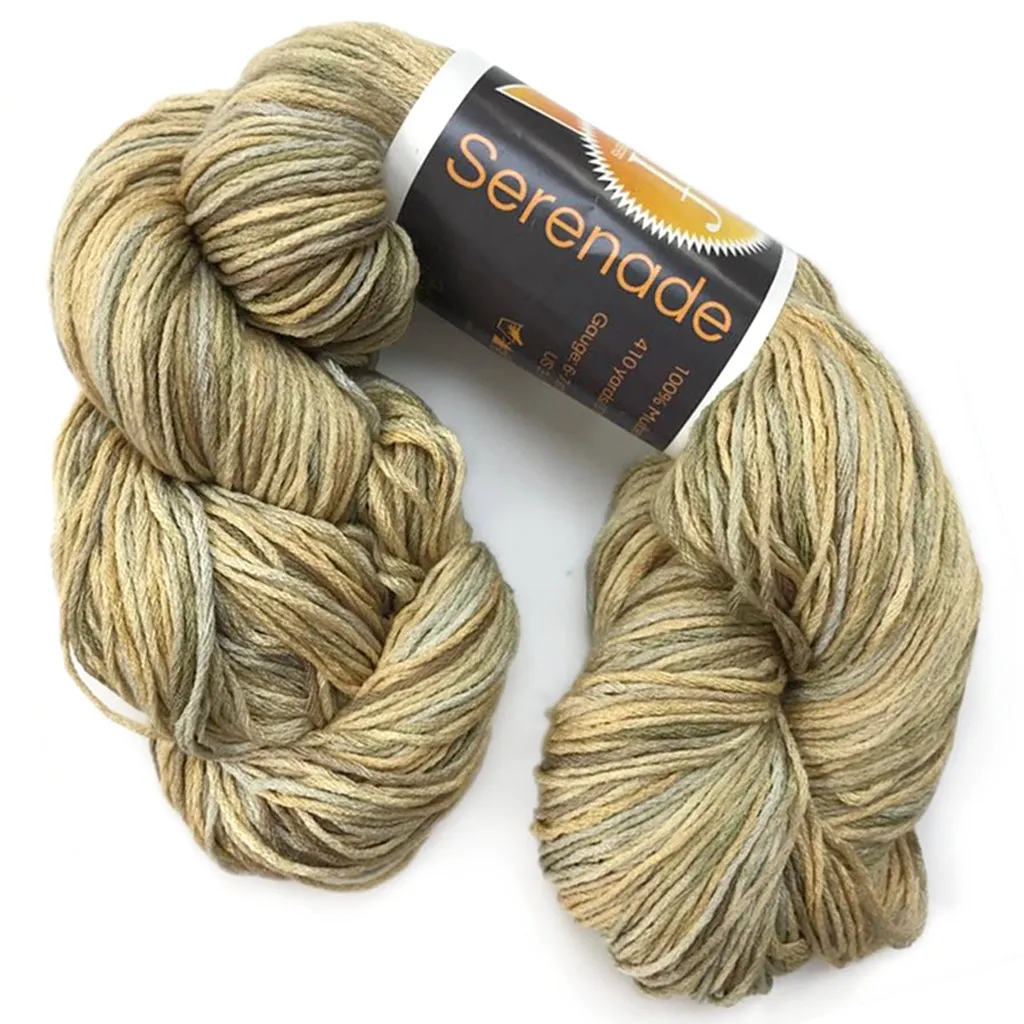 Serenade Hand Painted Silk Yarn by Vijay Fibers