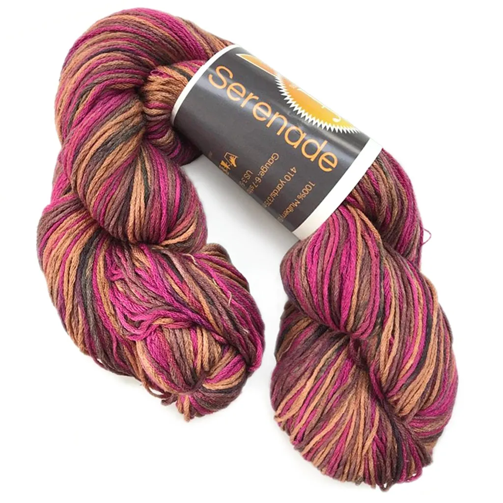 Serenade Hand Painted Silk Yarn by Vijay Fibers