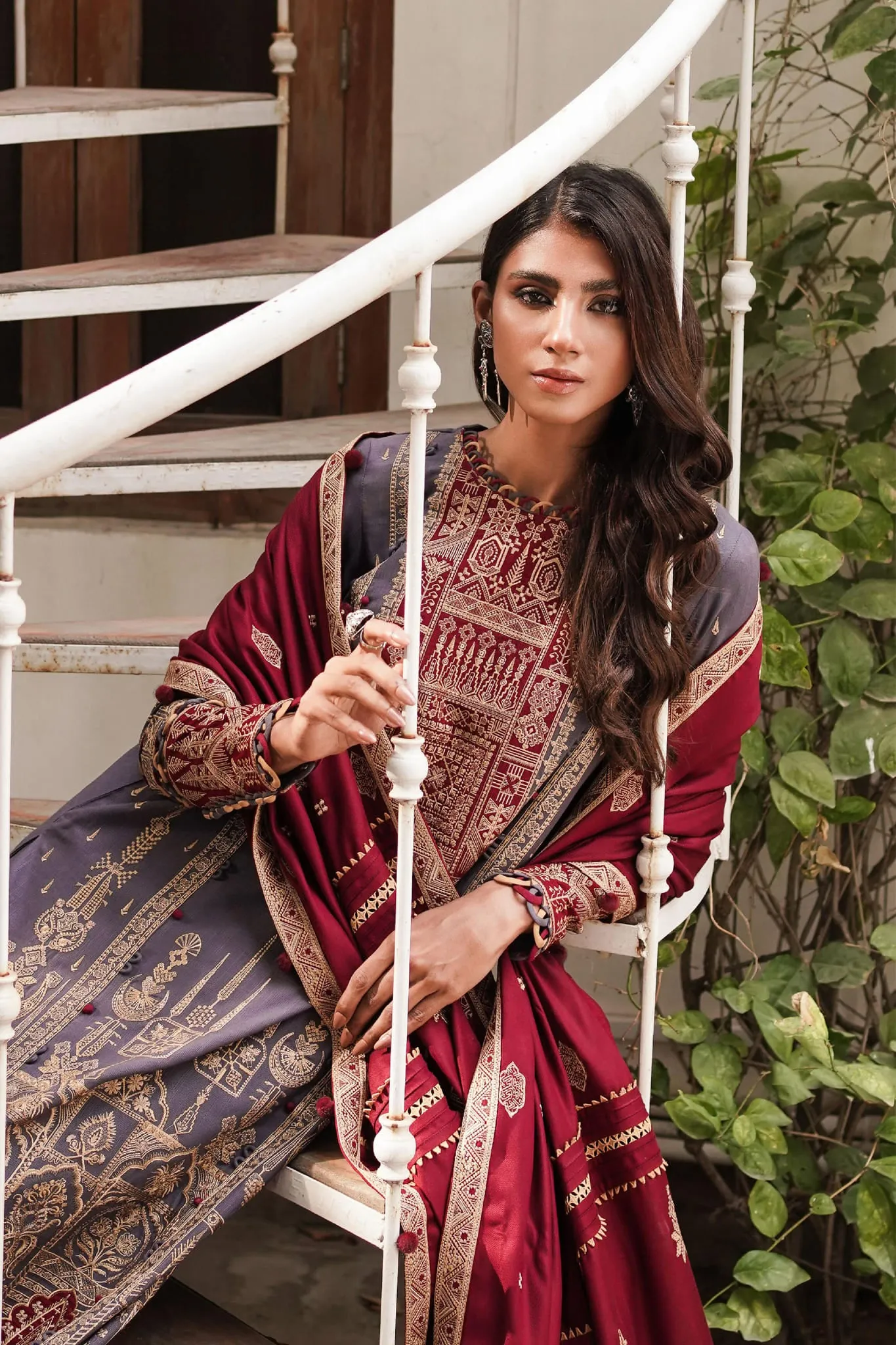 Shahtoosh by Jazmin Unstitched 3 Piece Luxury Winter Collection'2022-10-Nazmil