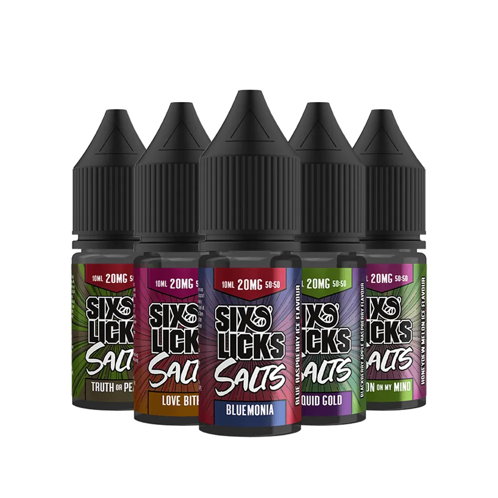 Six Licks 10ml Salt