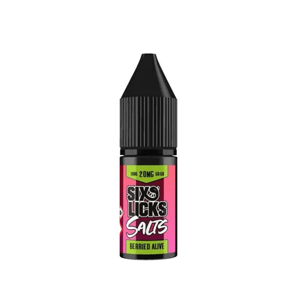 Six Licks 10ml Salt