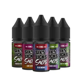 Six Licks 10ml Salt