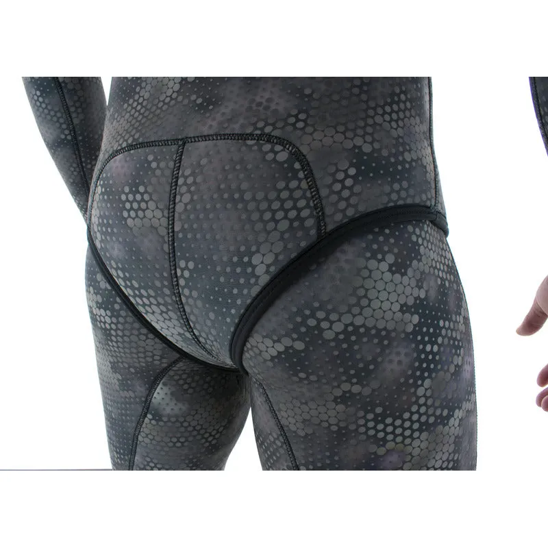 Snake Camo 3mm 2pc Wetsuit-Male