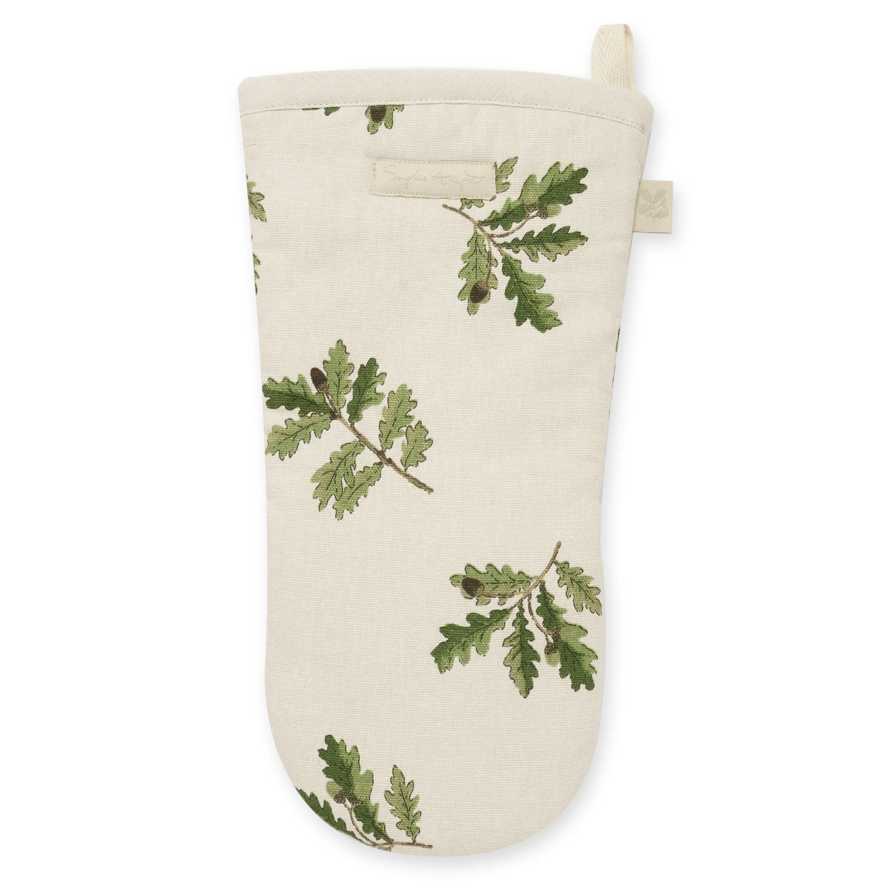 Sophie Allport 'Acorn & Oak' Leaves Cotton Oven Mitt