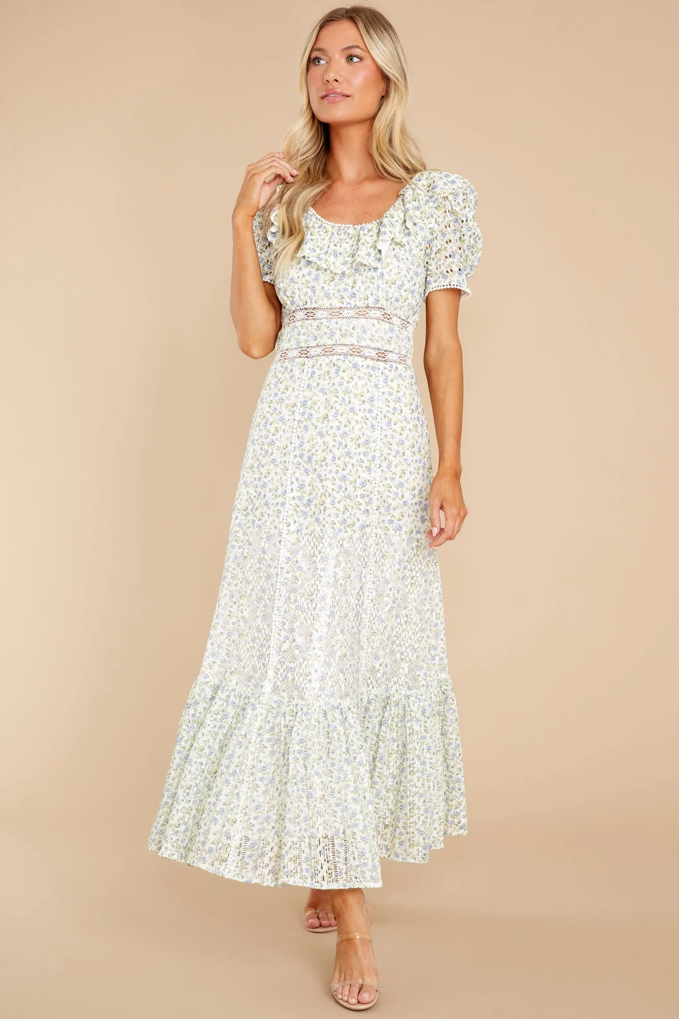 Stassie Water Garden Stream Maxi Dress