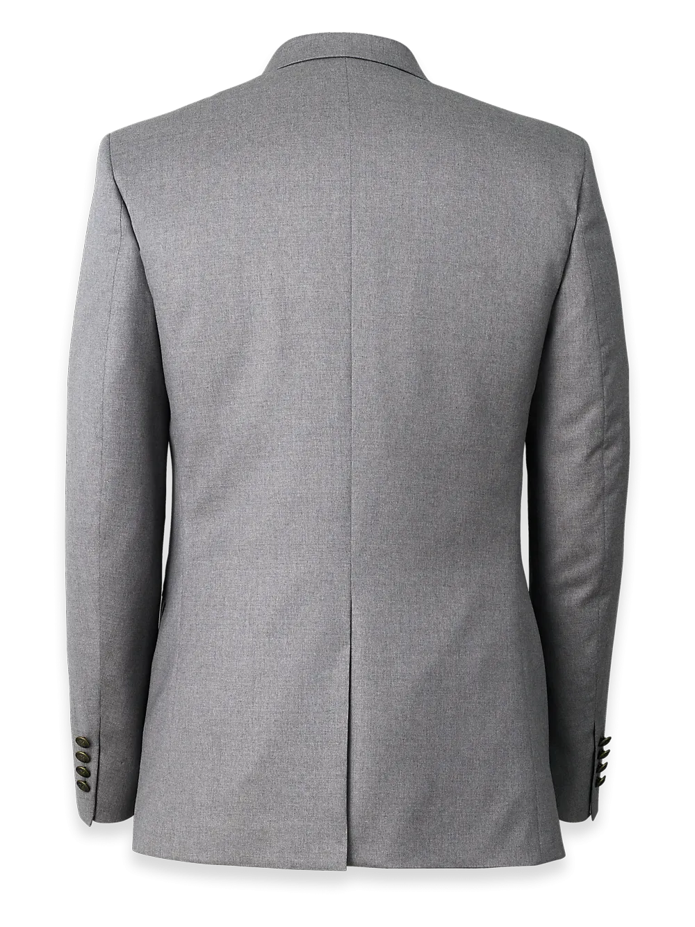 Tailored Fit Wool Travel Blazer - Black