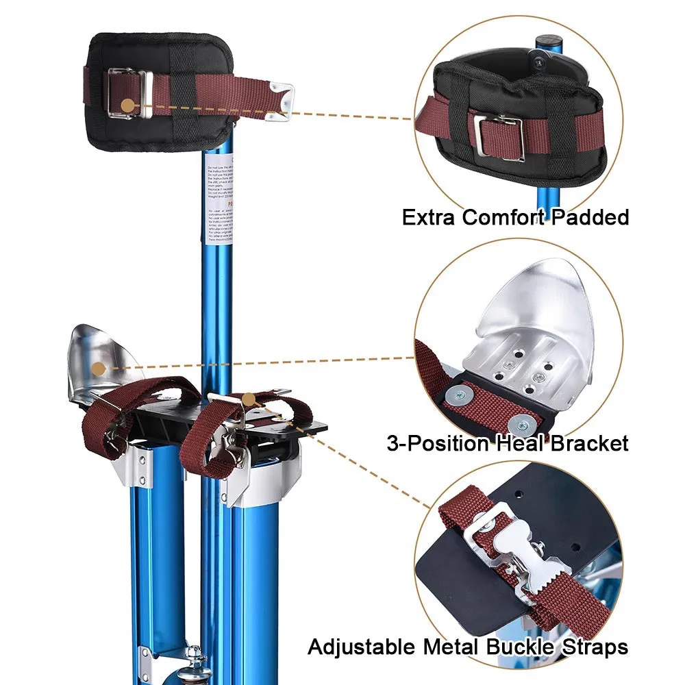 TheLAShop 24" to 40" Aluminum Drywall Painting Stilts