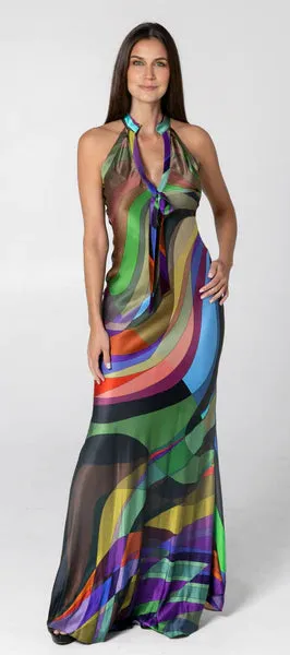 Trisha Paterson  Color Wave Gown