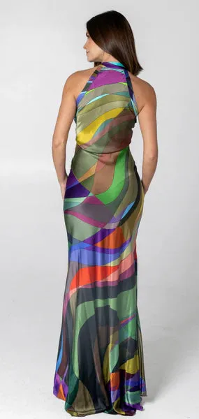 Trisha Paterson  Color Wave Gown