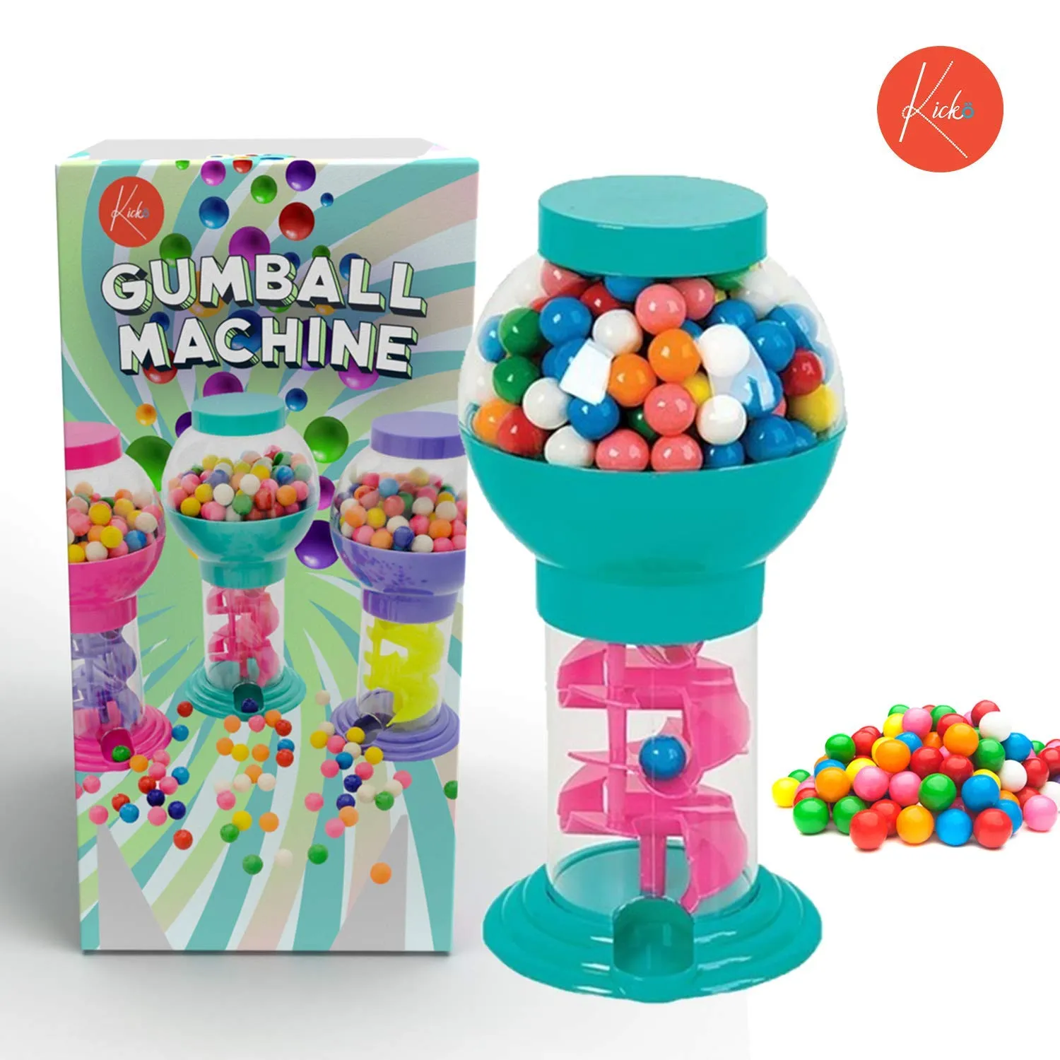 Twirling Gumball Machines 1 Pack 975 Inch Candy Dispenser