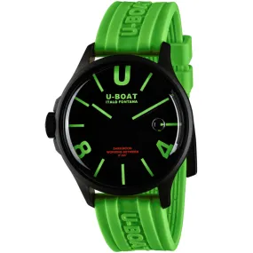 U-Boat Watch Darkmoon 44 Green Curve Black PVD 9534/A