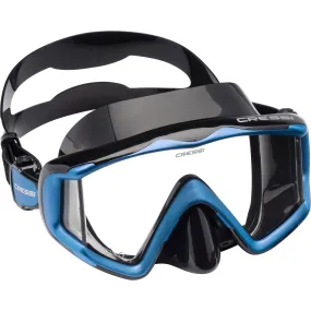 Used Cressi Liberty Triside SPE Dive Mask - Black/Sapphire