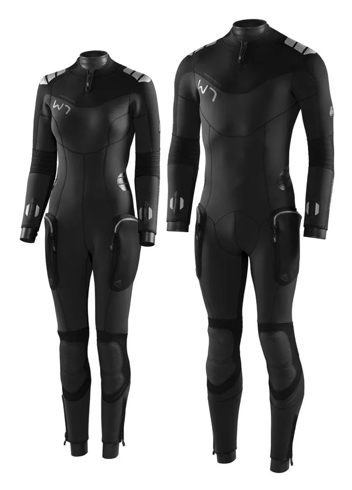 Waterproof W7 Wetsuits Men 5mm