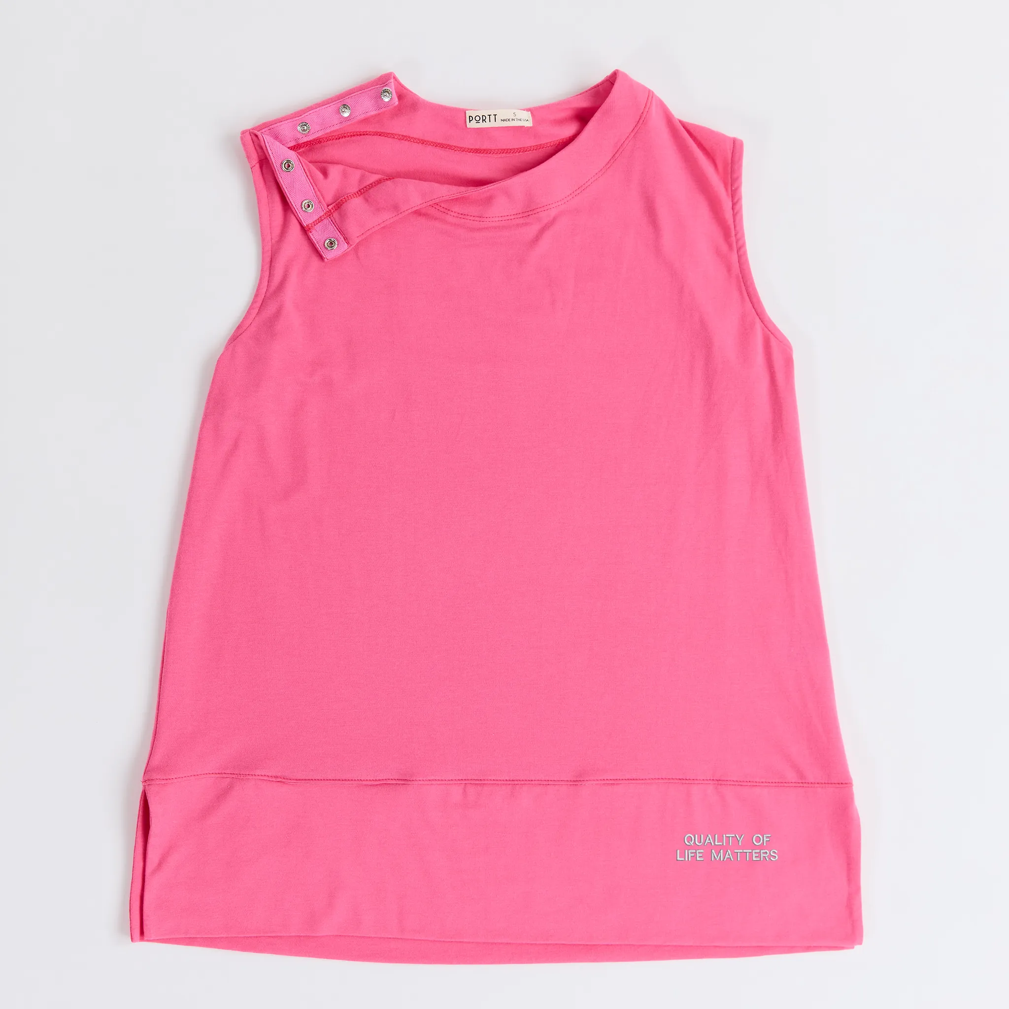 Well Beyond Breast Cancer Pink Port Access Tank Top