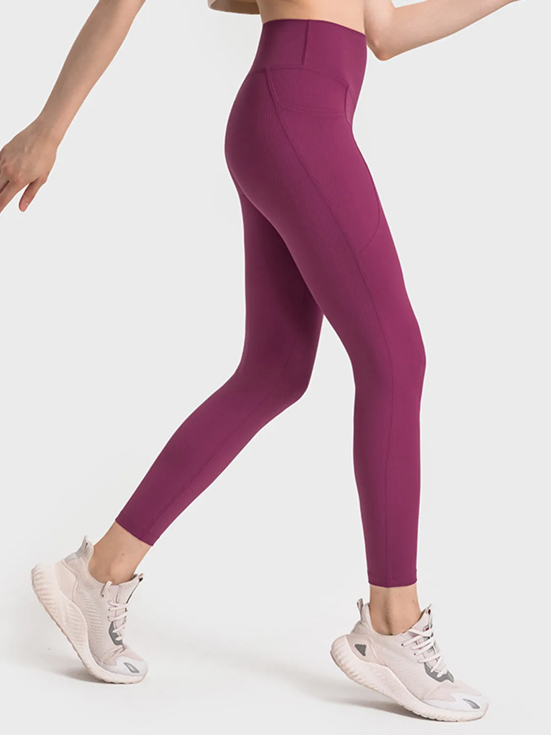 Wide Waistband Active Leggings