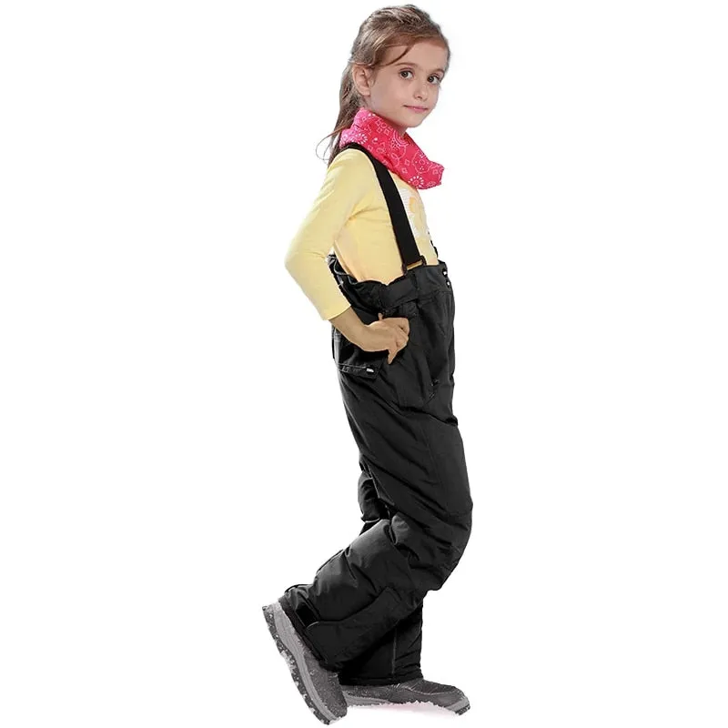 Winter Kids Waterproof Ski Pants