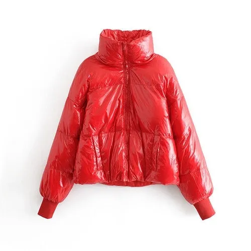 Winter Warm Parka Jacket Women Solid