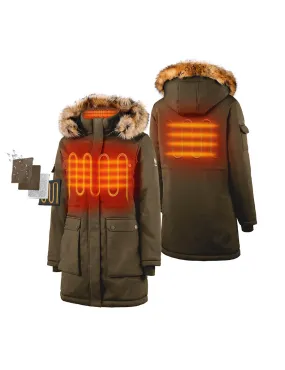 Women's Heated Thermolite® Parka - Olive