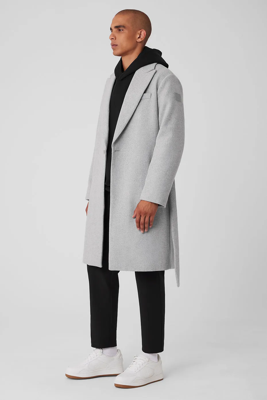 Wool Gameday Overcoat - Athletic Heather Grey