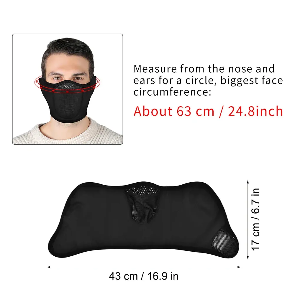 WOSAWE Winter Windproof Motorcycle Mask Thermal Warm.