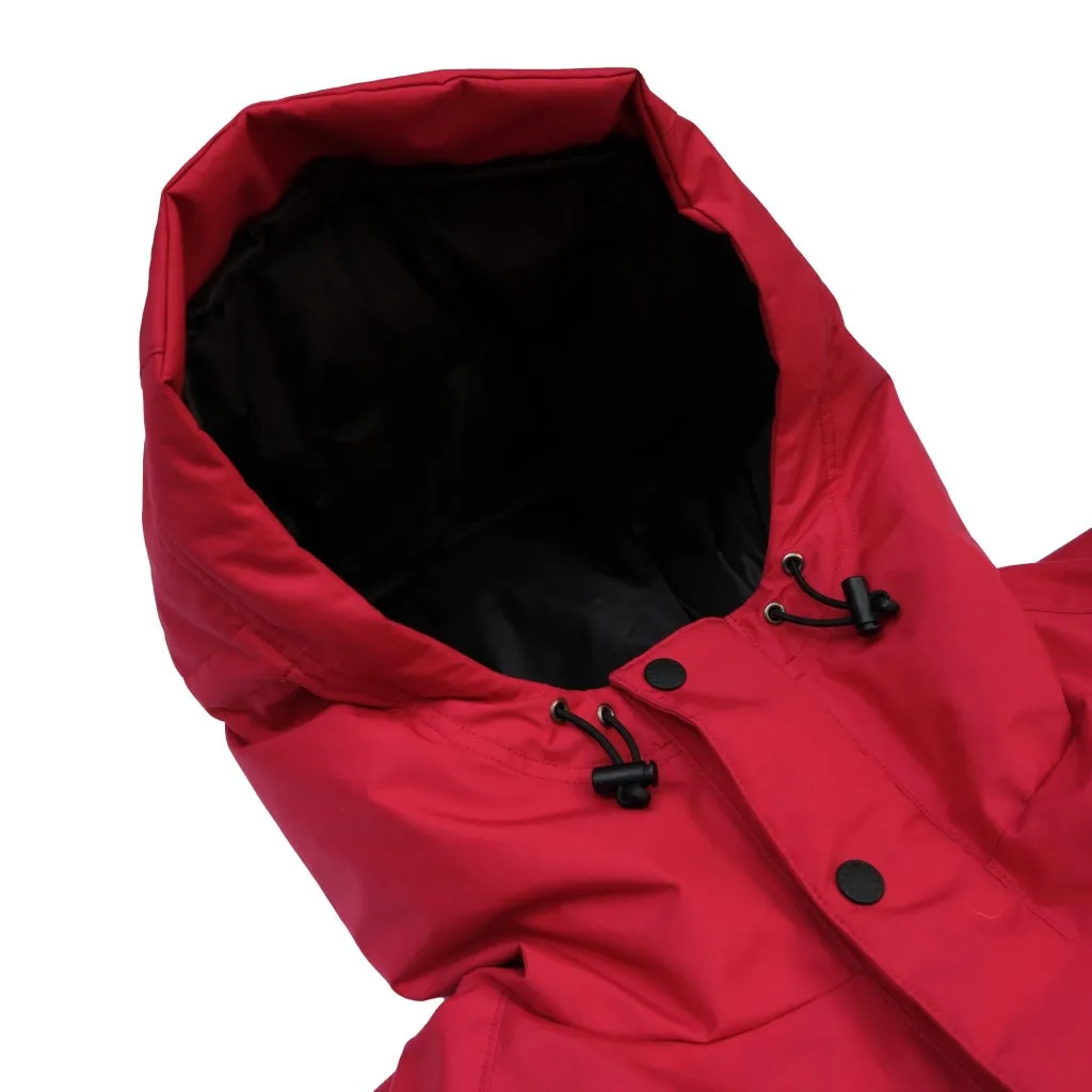 Zanter Antarctic Research Expedition Down Parka Jacket (Red)