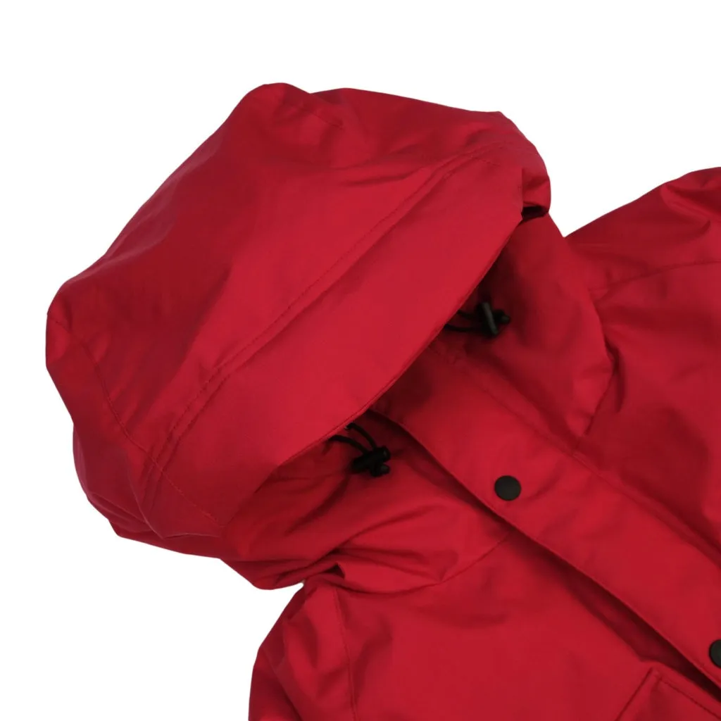 Zanter Antarctic Research Expedition Down Parka Jacket (Red)