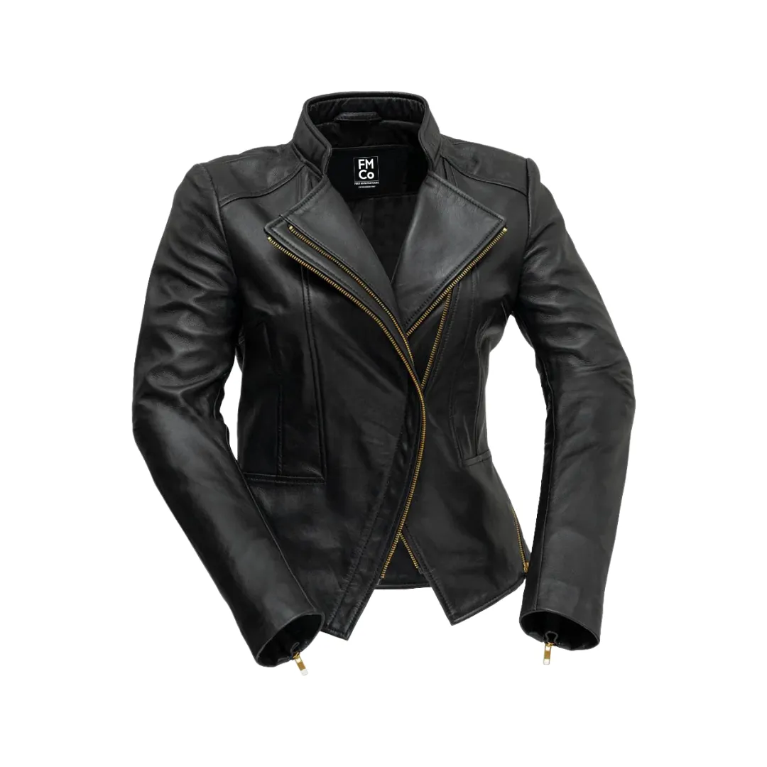 Zoey Womens Fashion Leather Jacket